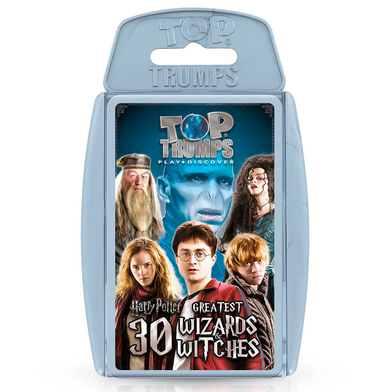 Winning Moves Harry Potter - Top Trumps 30 Greatest Witches and Wizards engelsk