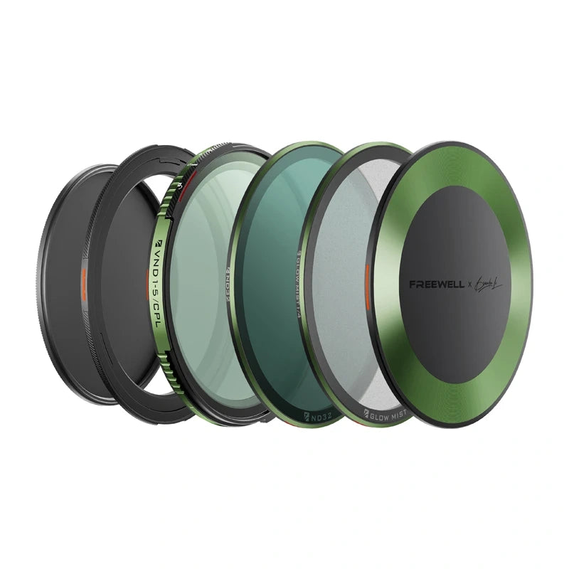 Freewell Brandon Li variabelt ND/CPL-filtersæt 77 mm