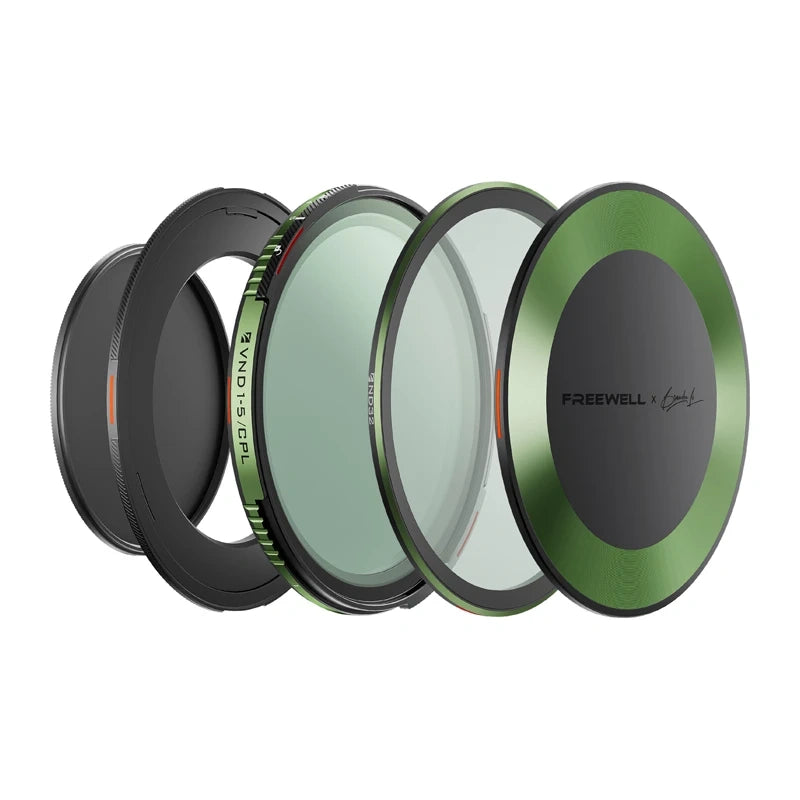 Freewell Brandon Li variabelt ND/CPL-filtersæt 67 mm