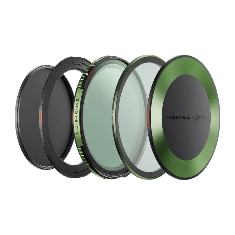 Freewell Brandon Li variabelt ND/CPL-filtersæt 77 mm