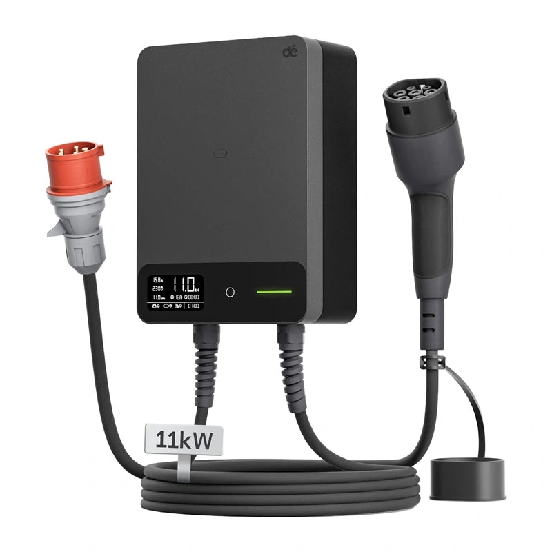 dé ladeboks 11 kW med 15 m kabel