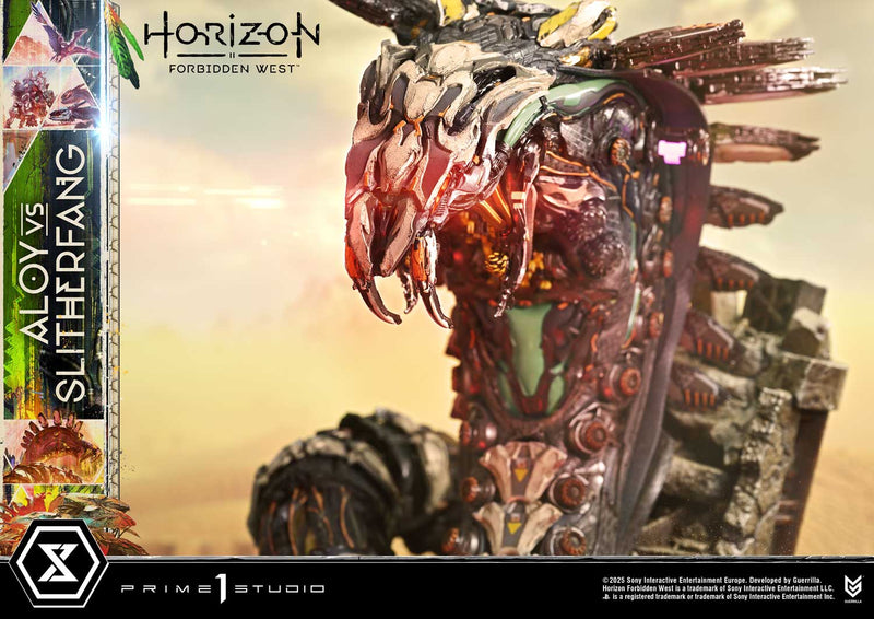 Prime 1 Studio Ultimate Diorama Masterline Horizon Forbidden West Aloy vs. The Slitherfang