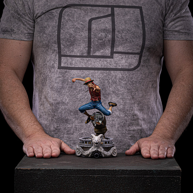 Iron Studios Netflix - Luffy Art Scale 1/10