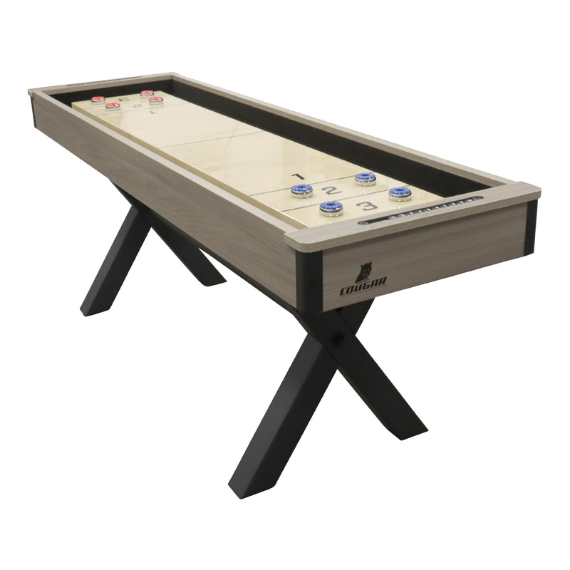 Cougar Mason American Shuffleboard Bord Eg/Sort