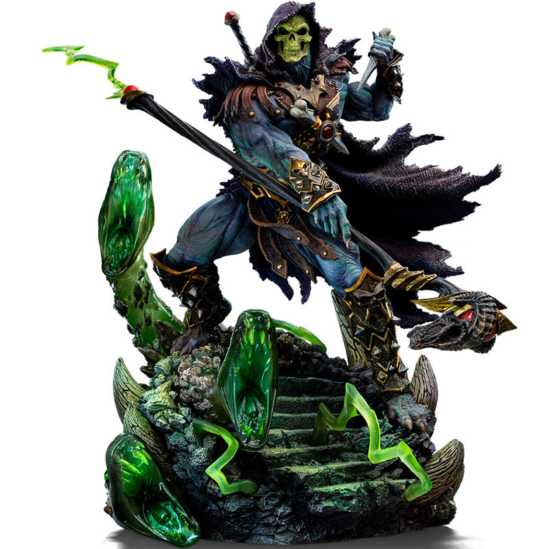 Iron Studios Masters Of The Universe - Skeletor Unleashed statue Deluxe Art Scale 1/10