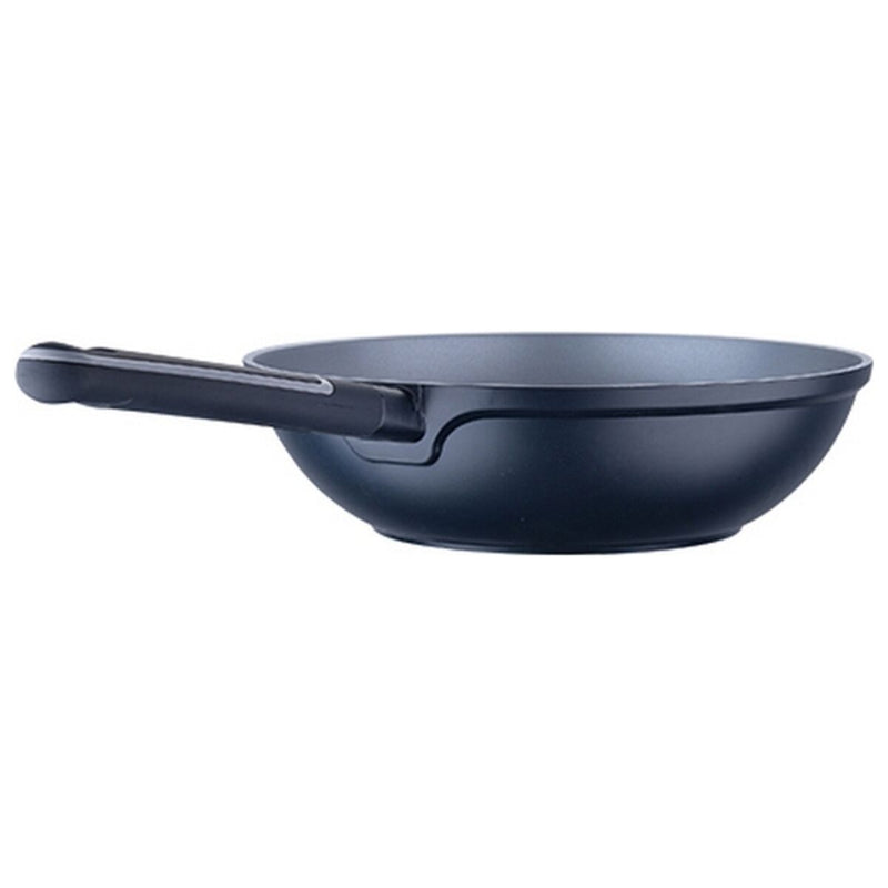 Wok Pande Masterpro Indigo Sort Aluminium (Ø 28 cm)