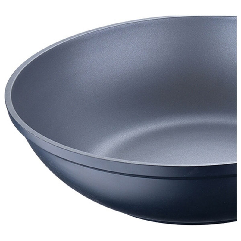 Wok Pande Masterpro Indigo Sort Aluminium (Ø 28 cm)
