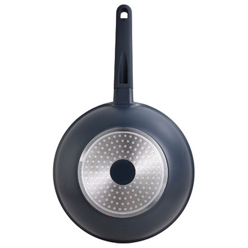 Wok Pande Masterpro Indigo Sort Aluminium (Ø 28 cm)