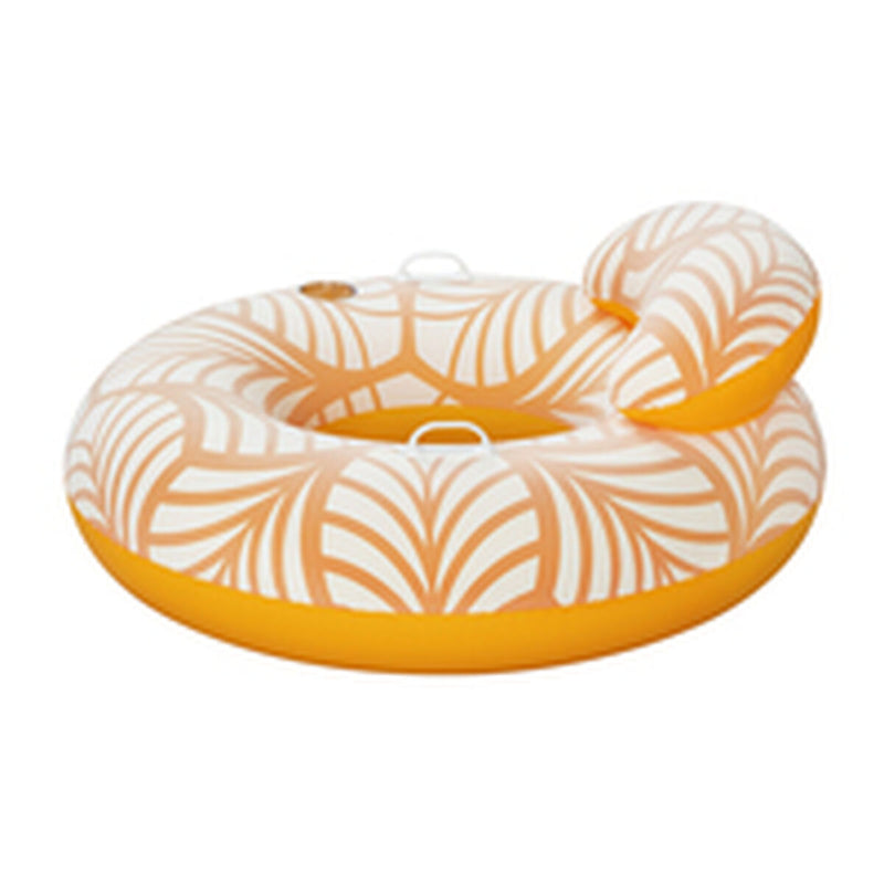 Oppustelig poolstol Bestway Deluxe 118 x 117 cm Hvid Orange (Refurbished B)