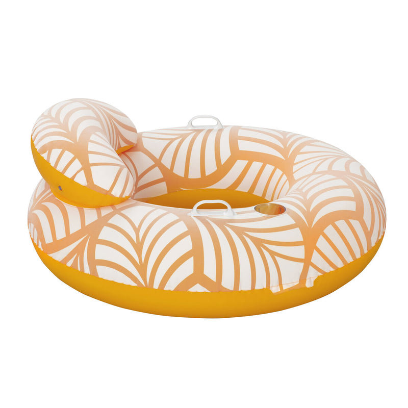 Oppustelig poolstol Bestway Deluxe 118 x 117 cm Hvid Orange (Refurbished B)