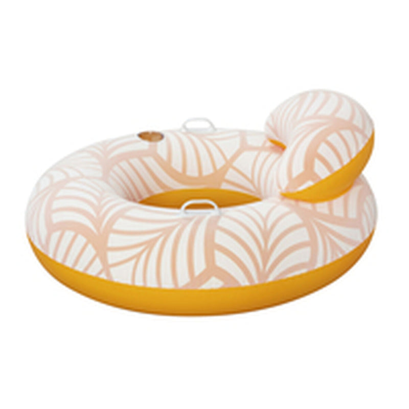 Oppustelig poolstol Bestway Deluxe 118 x 117 cm Hvid Orange (Refurbished B)
