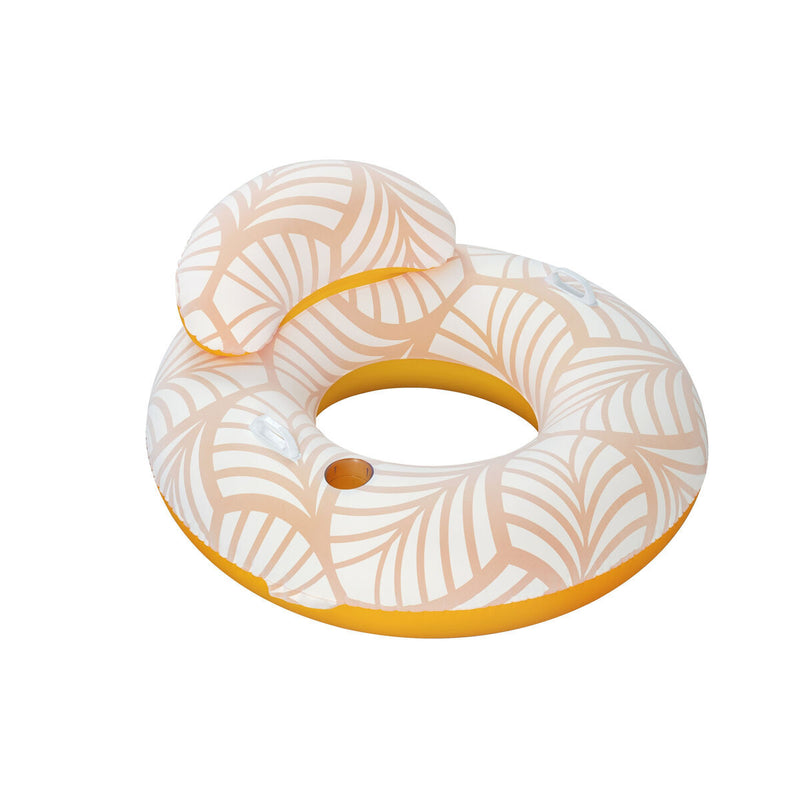 Oppustelig poolstol Bestway Deluxe 118 x 117 cm Hvid Orange (Refurbished B)