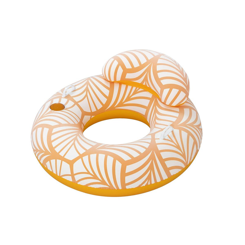 Oppustelig poolstol Bestway Deluxe 118 x 117 cm Hvid Orange (Refurbished B)