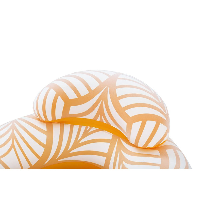 Oppustelig poolstol Bestway Deluxe 118 x 117 cm Hvid Orange (Refurbished B)