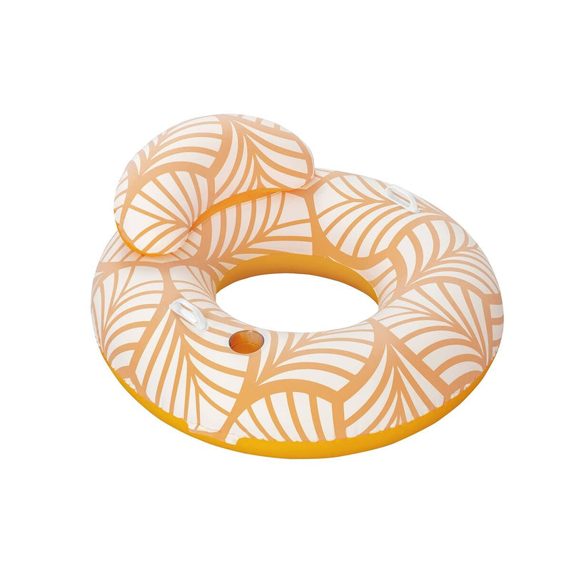 Oppustelig poolstol Bestway Deluxe 118 x 117 cm Hvid Orange (Refurbished B)