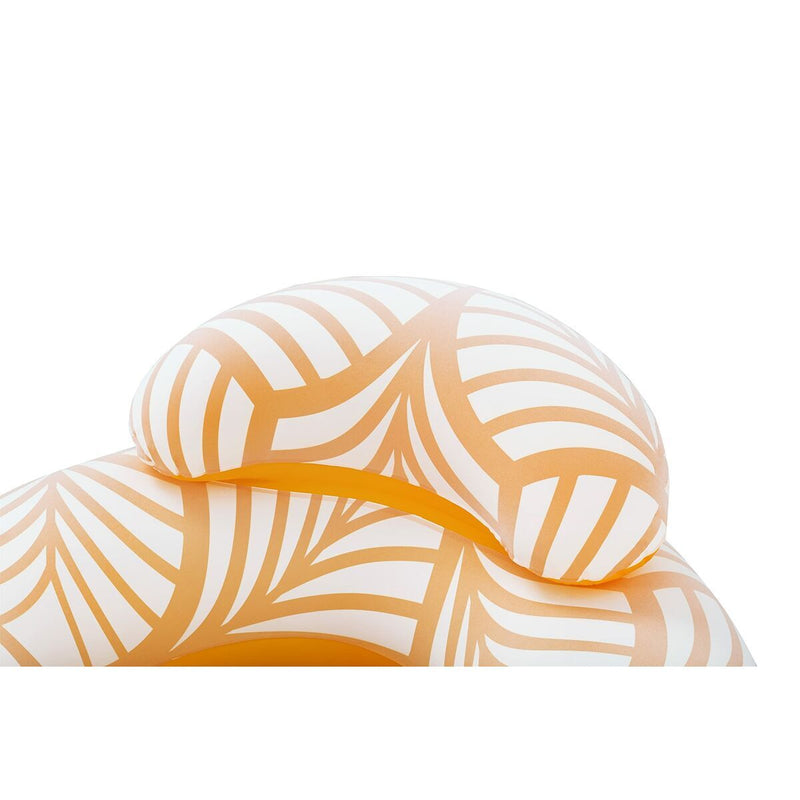 Oppustelig poolstol Bestway Deluxe 118 x 117 cm Hvid Orange (Refurbished B)