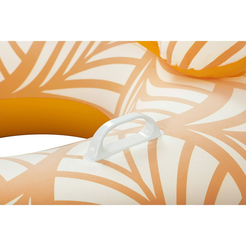 Oppustelig poolstol Bestway Deluxe 118 x 117 cm Hvid Orange (Refurbished B)