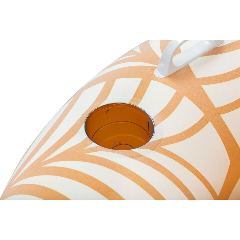 Oppustelig poolstol Bestway Deluxe 118 x 117 cm Hvid Orange (Refurbished B)