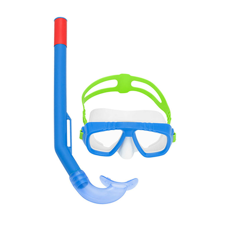 Snorkel beskyttelsesbriller og rør til børn Bestway Blå Turkisblå