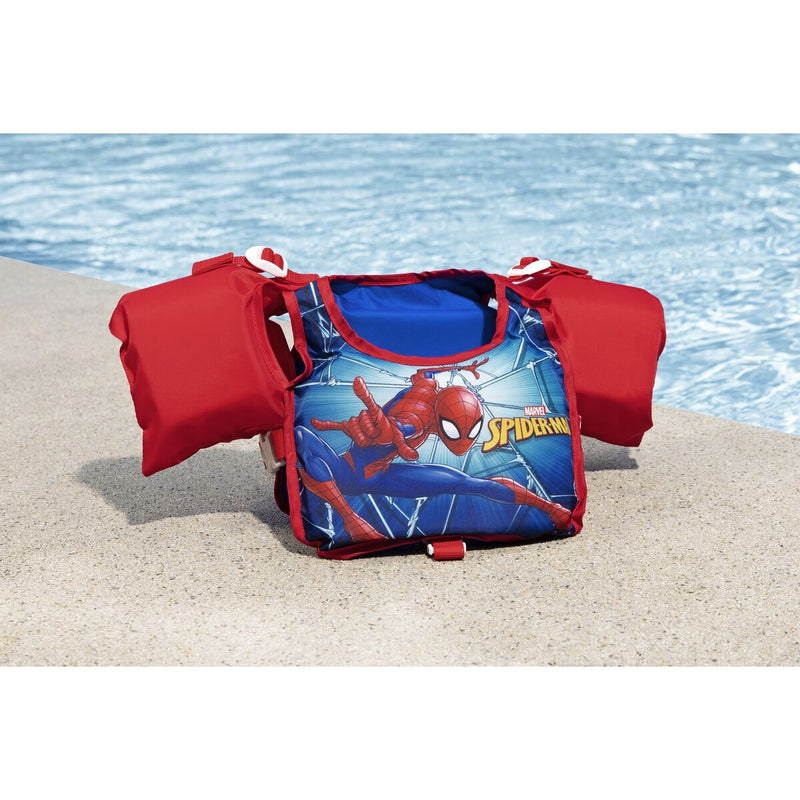 Bestway Vest med Armvinger Disney Spiderman 56 cm +3-6 År Pool og Strand 98795