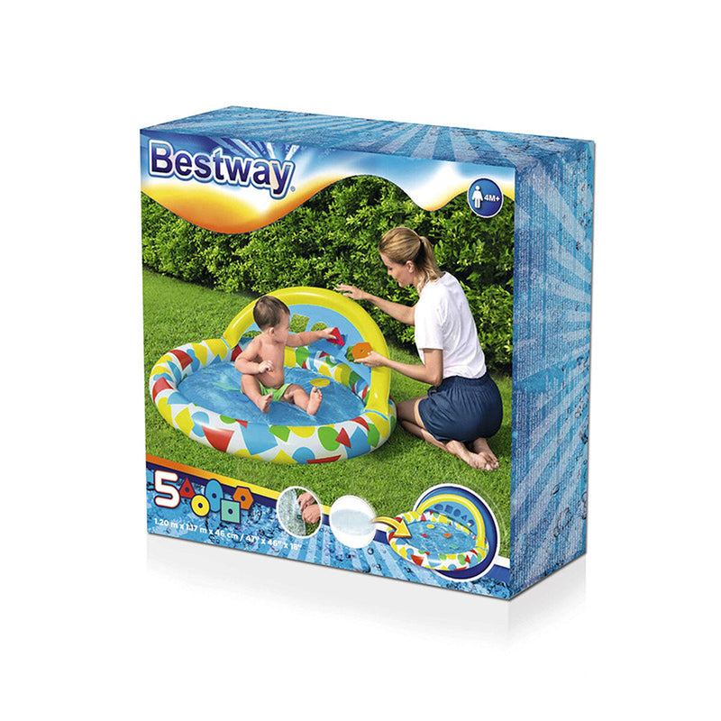 Oppustelig Pool til Børn Bestway 120 x 117 x 46 cm 45 L