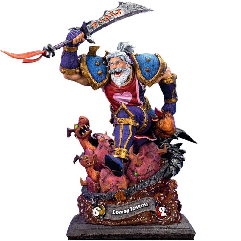 HEX Collectibles Blizzard Hearthstone - Leeroy Jenkins premium statue skala 1/6