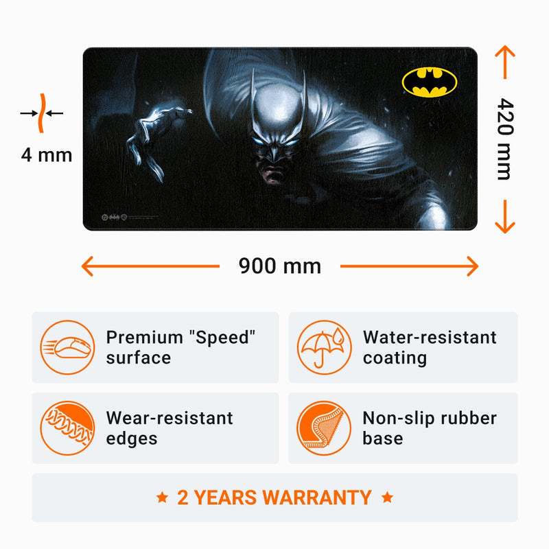 DC Batman: Mindbomb - Batman aka Bruce Wayne, musemåtte, XL