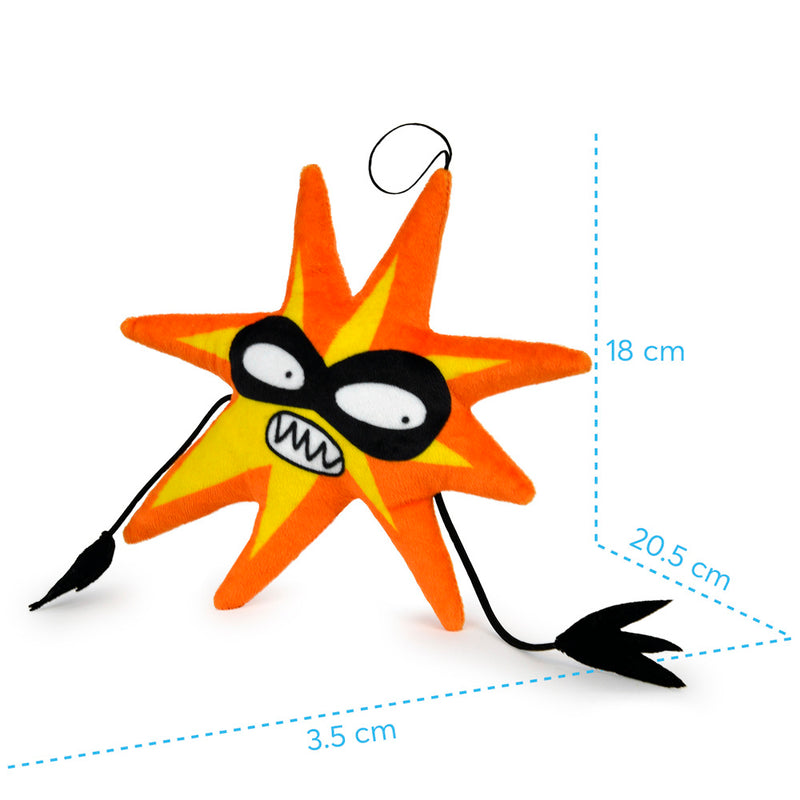 WP MERCHANDISE Patron the Dog (tegnefilm) - Bubuh plysdyr 21cm