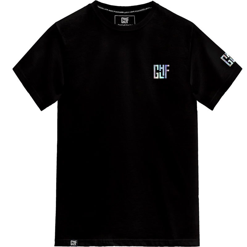 FragON - holografisk logo unisex T-shirt sort