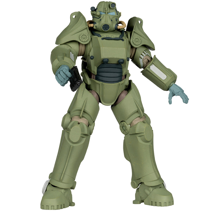 FALLOUT GAMING T-45 MILITARY ARMOR 7 tommer deluxe actionfigur McFarlane Toys (CHASE)