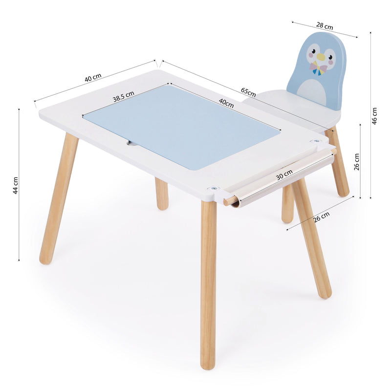 Sunny Pip Legebord med Stol