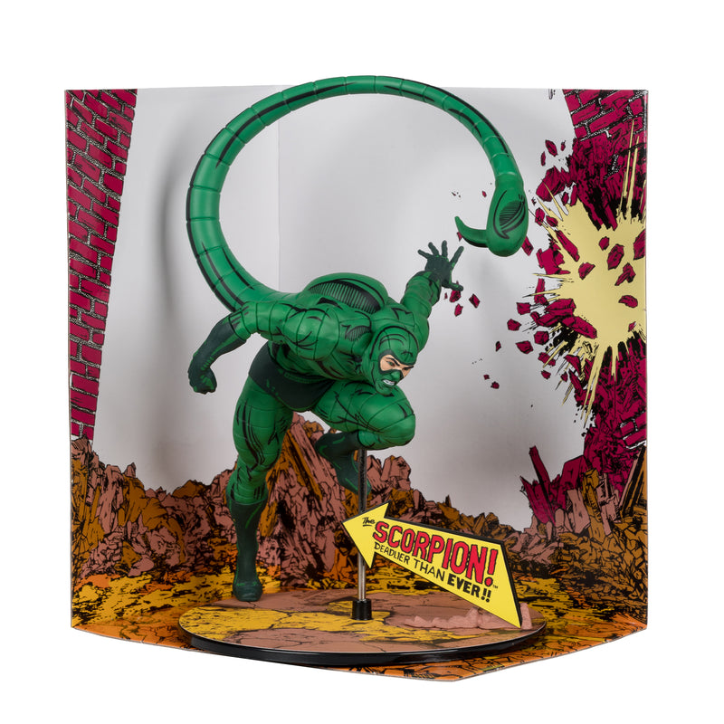 Marvel Scorpion samlerfigur i skala 1:10 (Amazing Spider-Man #318) McFarlane Toys