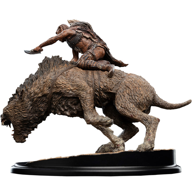 Weta Workshop The Lord Of The Rings - Sharku On Warg miniaturestatue