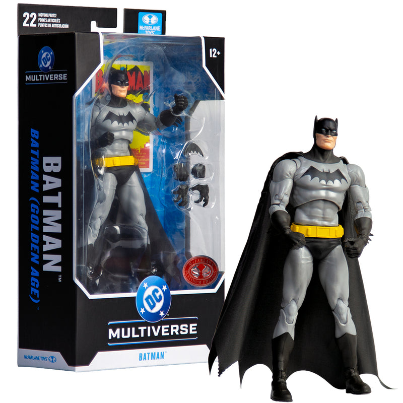 McFarlane Toys DC MULTIVERSE 7 tommer - BATMAN Batman #1 CHASE