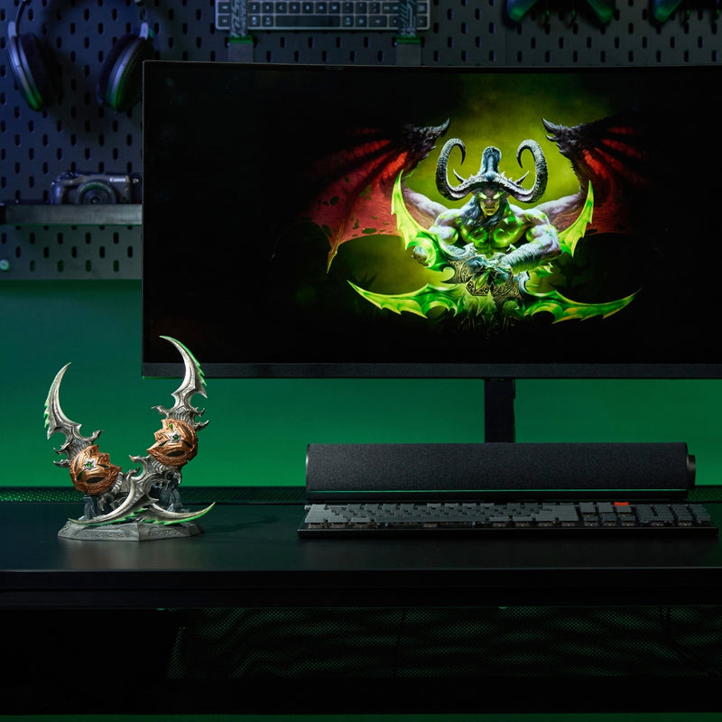 HEX Collectibles World of Warcraft 20th Anniversary Warglaives of Azzinoth Collector’s Edition replika