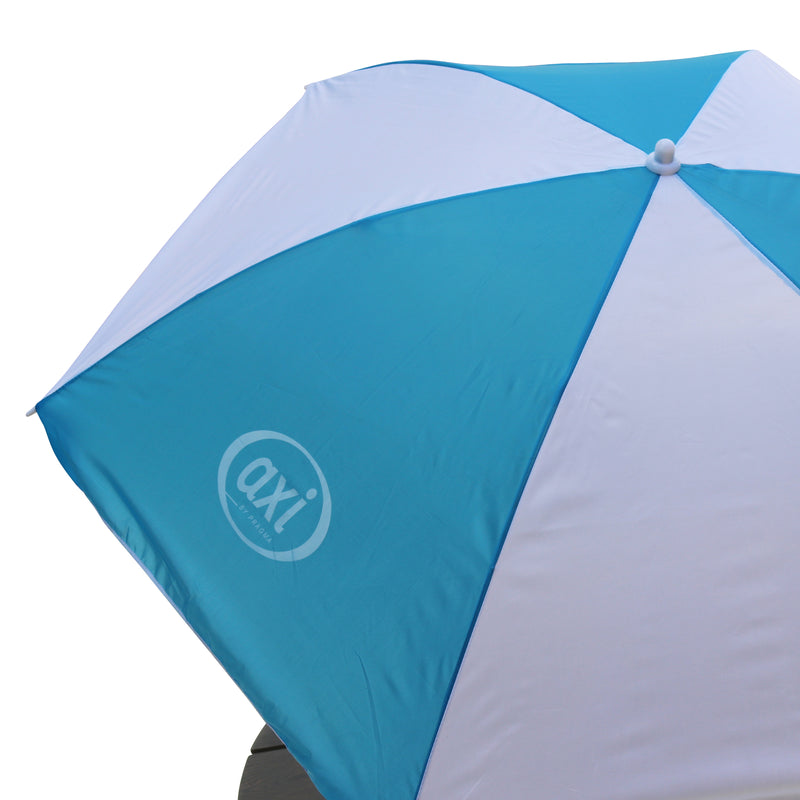 AXI Parasol Ø125 cm - Blå/Hvid