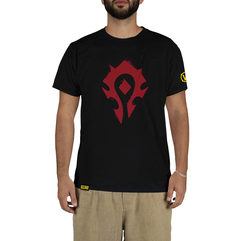 World of Warcraft Horde Classic T-shirt, farve: sort, størrelse: