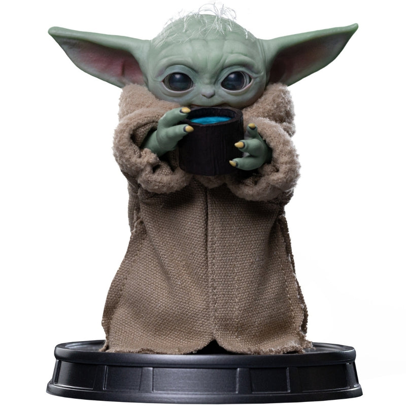Iron Studios Star Wars - Grogu Always Hungry - Mandalorian And Grogu Movie - Grogu Collection Legacy Replica 1/4
