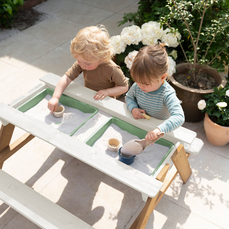 Sunny Dave Sand- og Vand Picnicbord - Beige