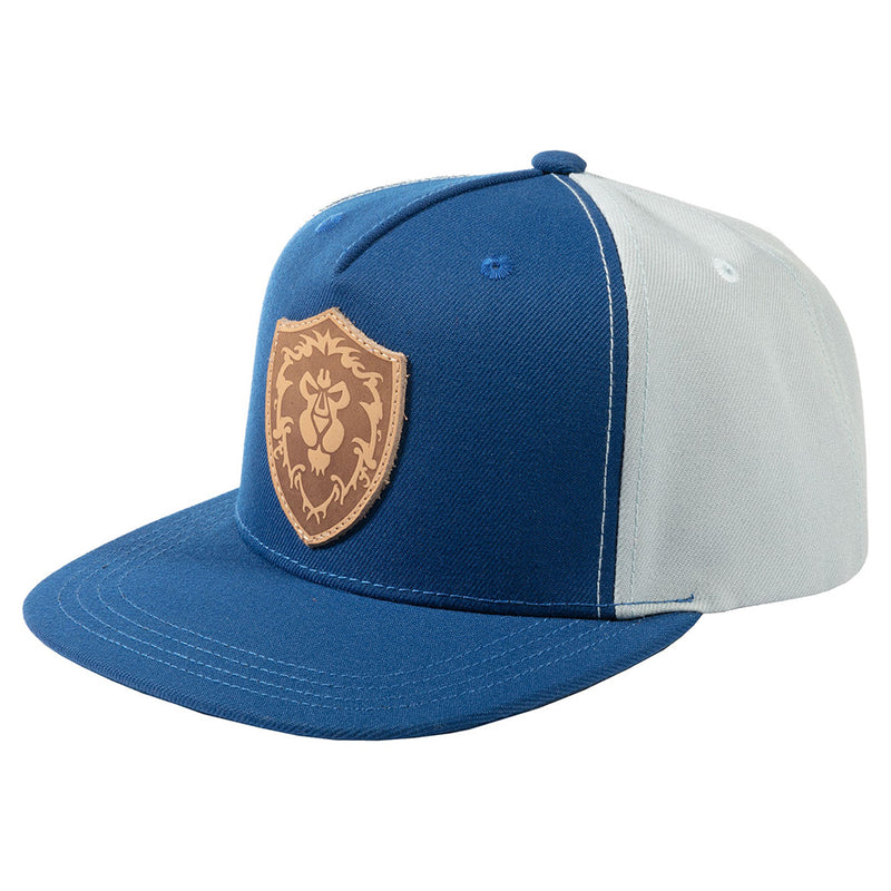 Jinx World of Warcraft - Alliance snapback-kasket med læderemblem