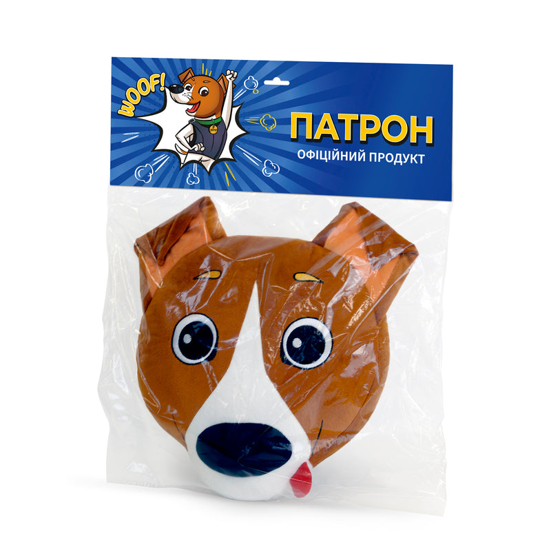 Plyspude WP MERCHANDISE hund Patron 34 cm