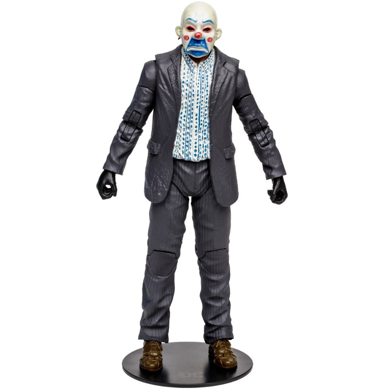 DC Multiverse The Joker (Bank Robber) (The Dark Knight) 7 tommer actionfigur McFarlane Vault Collection