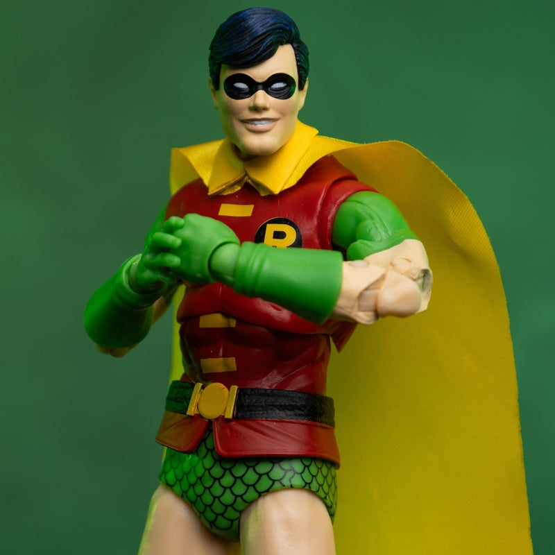 DC Multiverse Robin (Silver Age) 7 tommer actionfigur Gold Label McFarlane Toys