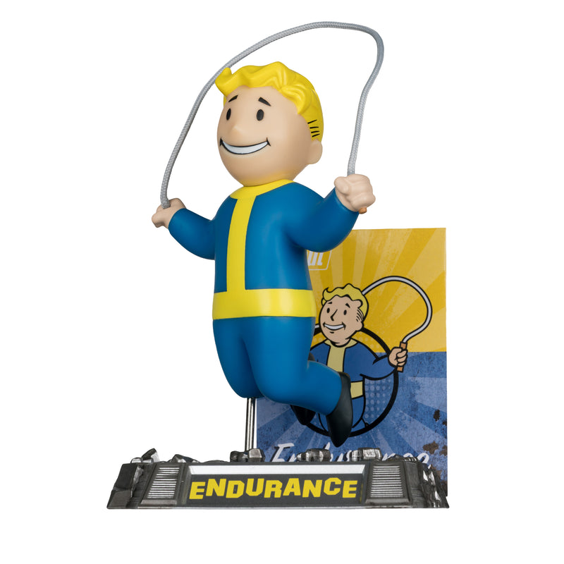 Fallout Vault Boy (Endurance) 5 tommer figur i fast positur McFarlane Toys