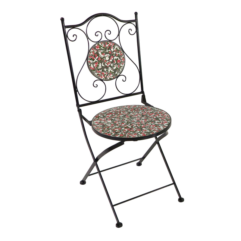 AXI Amélie Bistrosæt Mosaik - Blomster Rosa