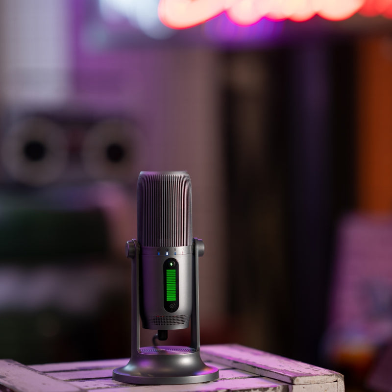 THRONMAX M2G MDRILL ONE SLATE RGB USB-kondensatormikrofon, grå