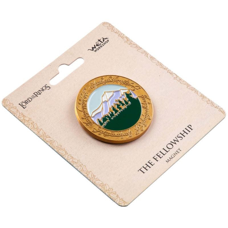 Weta Workshop The Lord of the Rings Trilogy køleskabsmagnet (emalje) - The Fellowship