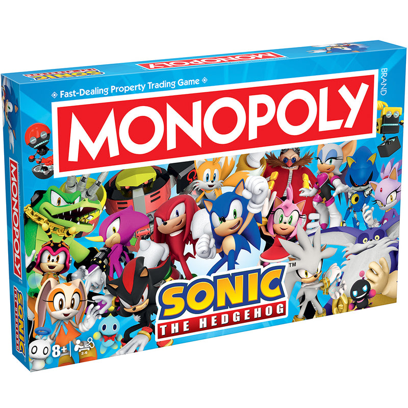 Winning Moves Sonic - Monopoly engelsk (UK)