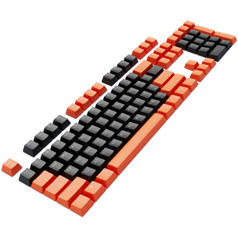Dark Project KS-43 tastaturtaster (keycaps) PBT, ENG/RU/UA, sort/orange