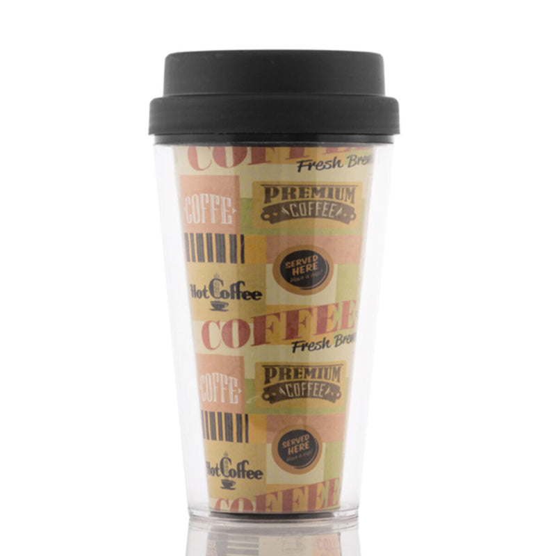 Glas med låg Plastik 300 ml